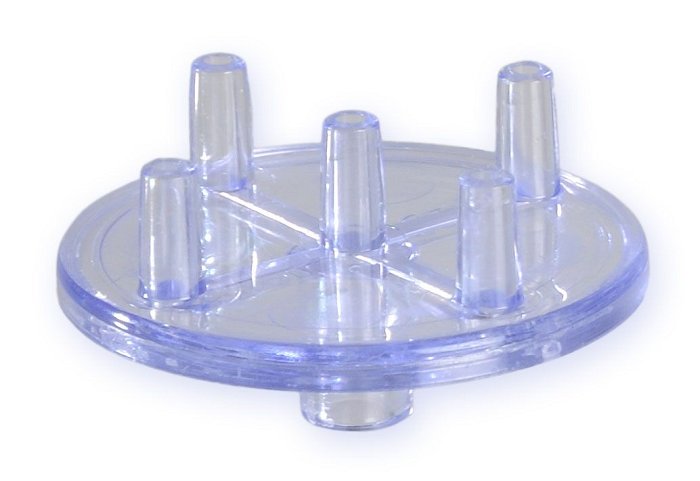 Connettore per mesoterapia multi iniezione, circolare a 5 vie, meso-relle.