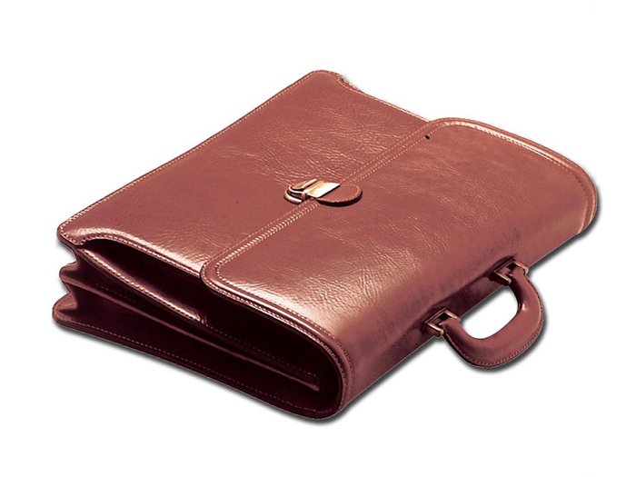 Borsa "PRIMATO CUOIO FIORE" - cuoio