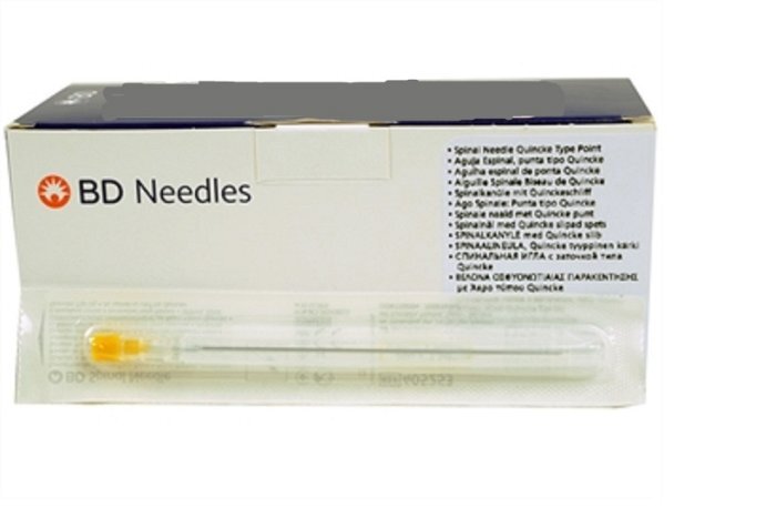 BD SPINAL NEEDLE 20 GA x 90mm