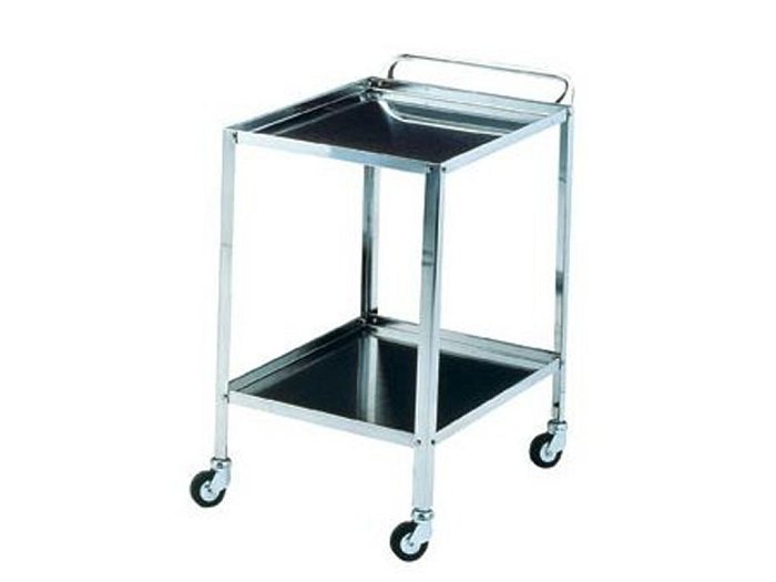 Carrello Interamente In Acciaio cm 70x50x82