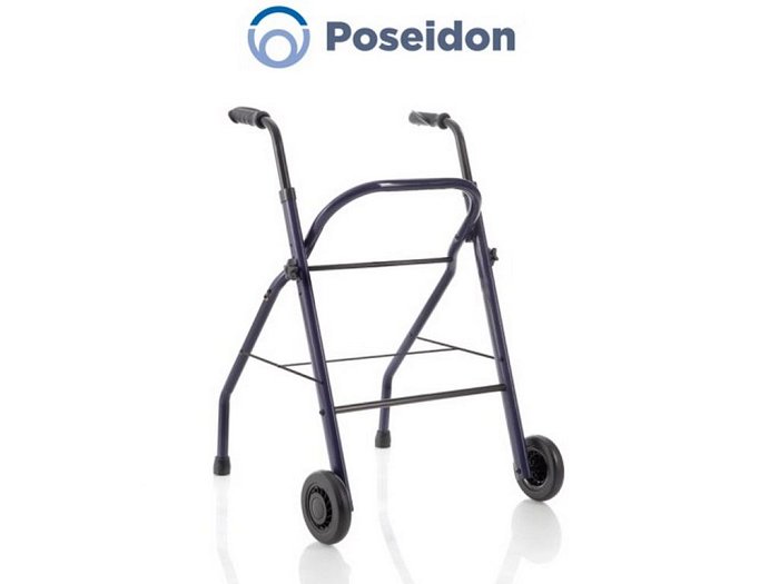 Rollator Pieghevole In Alluminio Verniciato SENZA Seduta