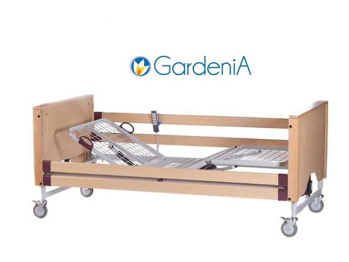 Letto Degenza In Legno Tre Snodi Elevabile Con Trendelenburg - Smontabile
