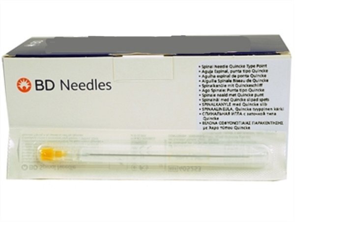 BD SPINAL NEEDLE 20 GA x 90mm