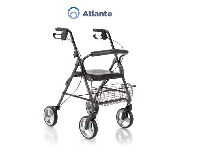 Rollator Pieghevole In Alluminio Verniciato