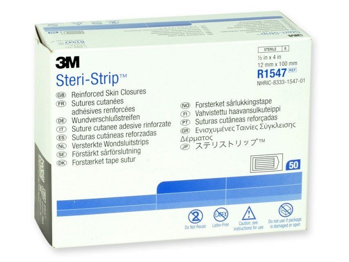 Strisce Steri Strip 3M R1547 100X12 mm 300 PZ