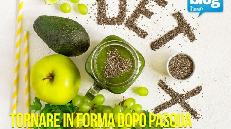 Tornare in forma dopo la Pasqua: ecco la Dieta Detox ❒ laezzasrl.it